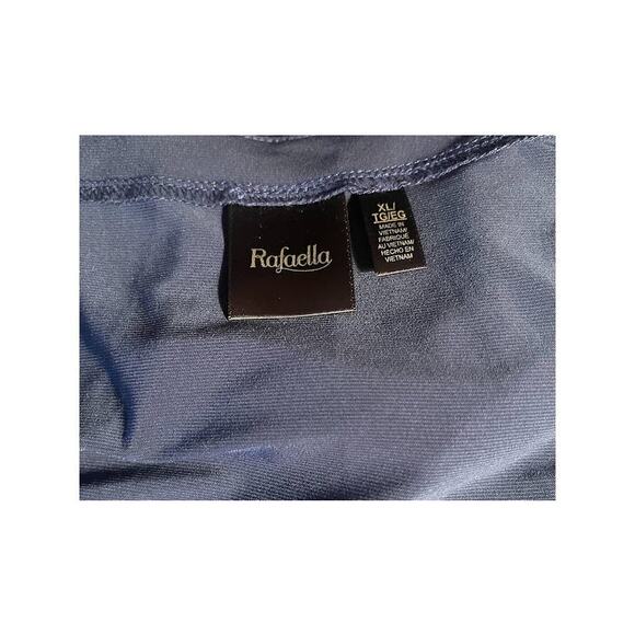 Rafaella Navy Blue Tie Waist Maxi Dress - Size XL - Picture 6 of 6